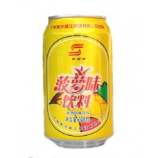 珠江菠萝味啤酒 330mlx6*4